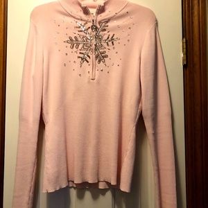 Boston Proper Snowflake Sweater